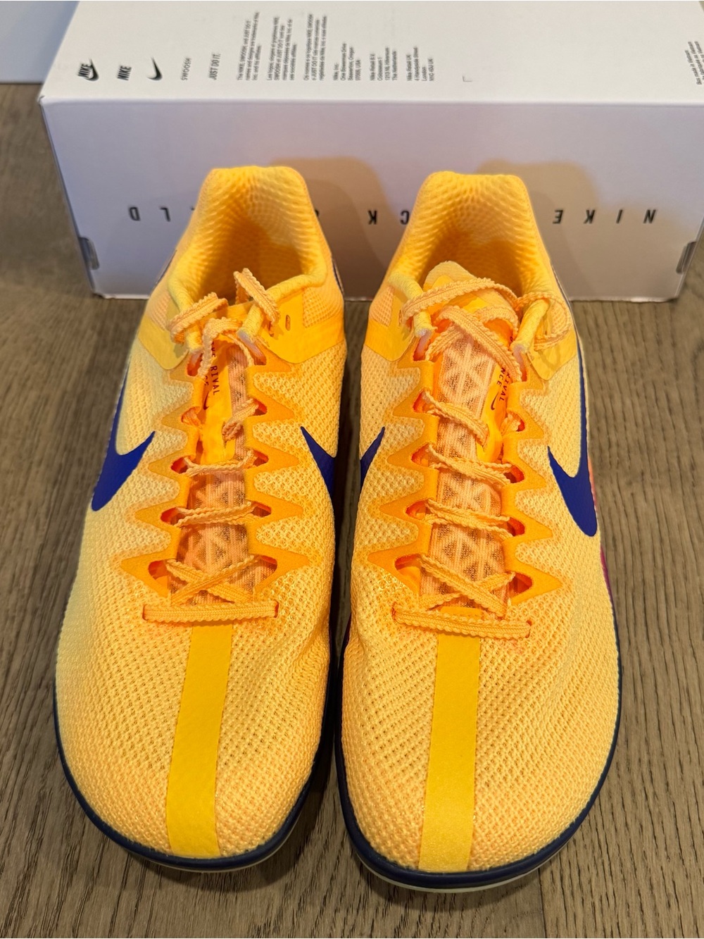 Nike Zoom Rival Distance Citron Pulse - Picture 4 of 6